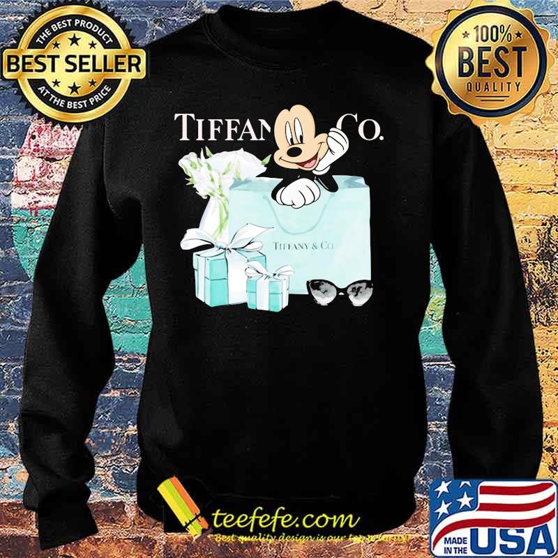 Mickey mouse tiffany and co flowers s Sweater Mickey mouse tiffany and co flowers s Sweater