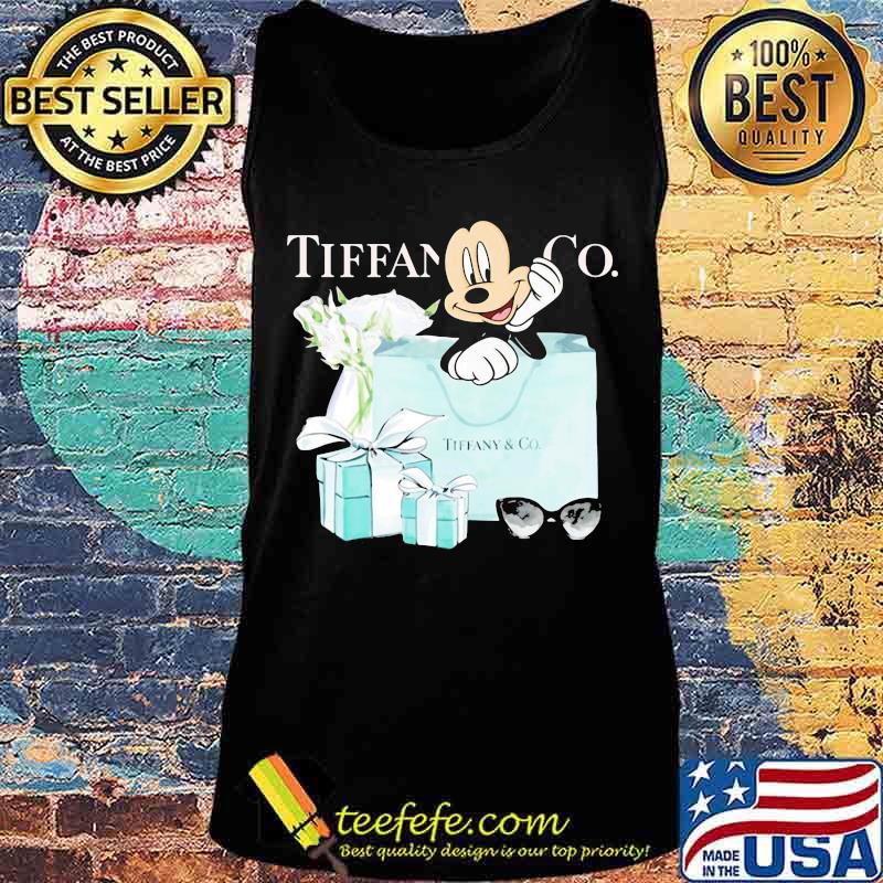 Mickey mouse tiffany and co flowers s Tank top Mickey mouse tiffany and co flowers s Tank top