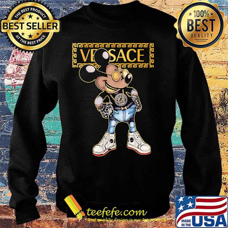Mickey mouse versace logo s Sweater Mickey mouse versace logo s Sweater