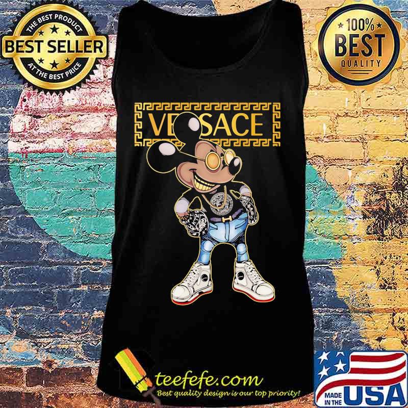 Mickey mouse versace logo s Tank top Mickey mouse versace logo s Tank top