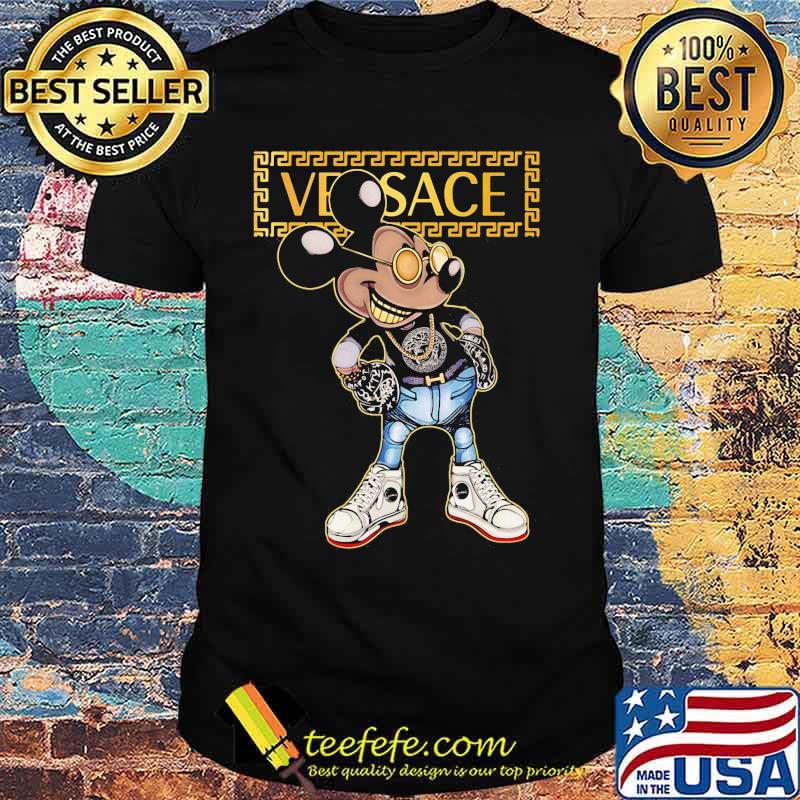 Mickey mouse versace logo shirt Mickey mouse versace logo shirt