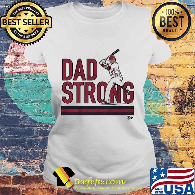 Mike trout dad strong 27 baseball s Laides tee Mike trout dad strong 27 baseball s Laides tee