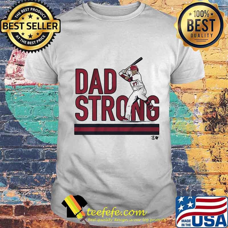 Mike trout dad strong 27 baseball shirt