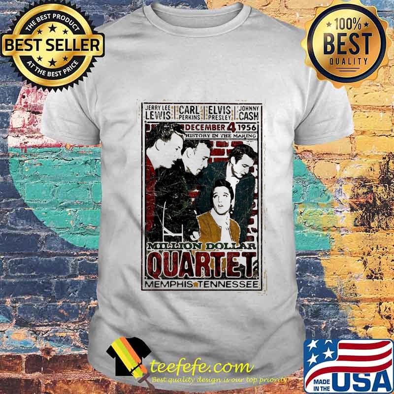 Million dollar quartet memphis tennessee shirt Million dollar quartet memphis tennessee shirt