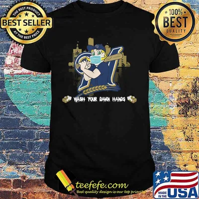 Milwaukee brewers players mask wash your damn hands shirt
