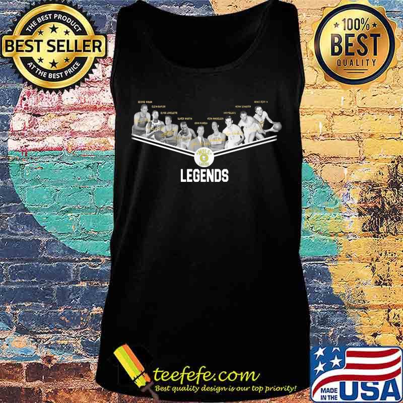 Minneapolis lakers legends basketball players signatures s Tank top Minneapolis lakers legends basketball players signatures s Tank top