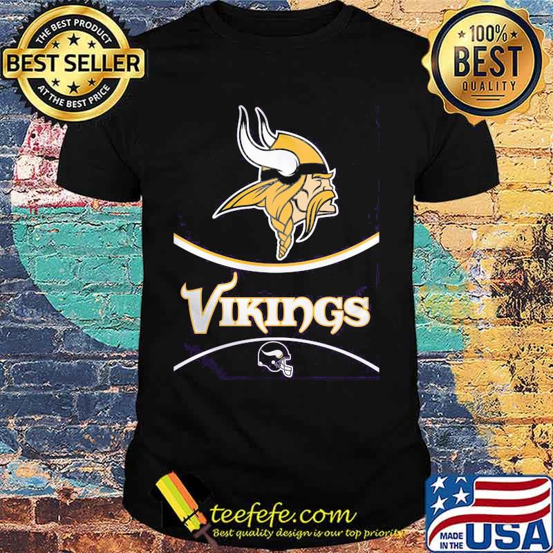 Minnesota vikings football logo shirt