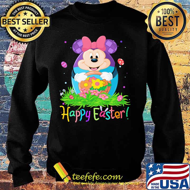 Minnie mouse happy easter flower s Sweater Minnie mouse happy easter flower s Sweater