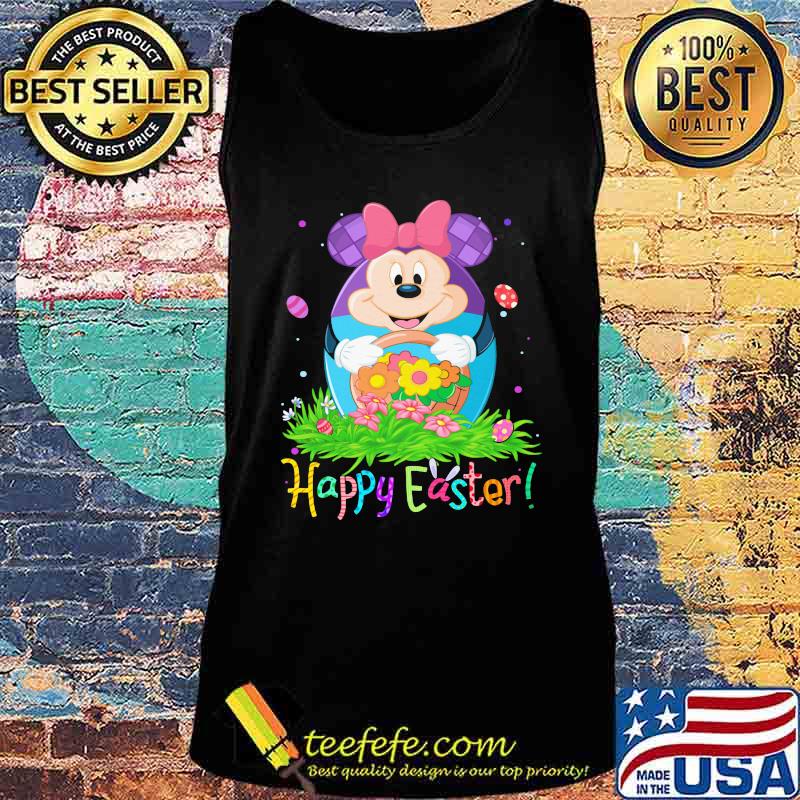 Minnie mouse happy easter flower s Tank top Minnie mouse happy easter flower s Tank top