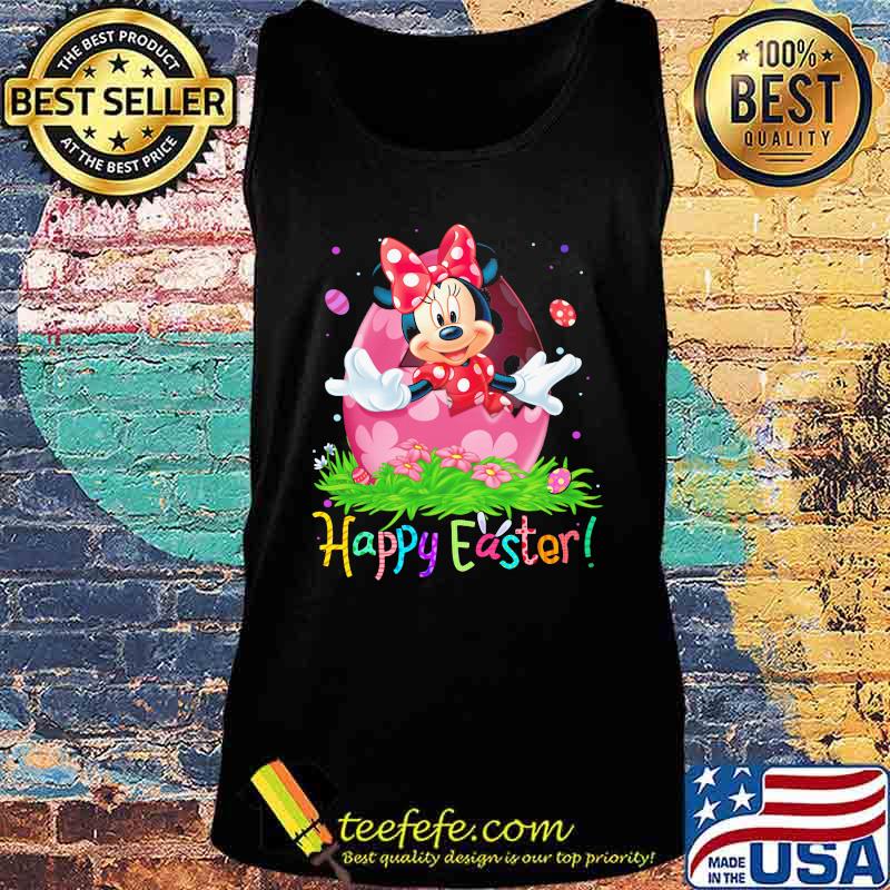 Minnie mouse happy easter flowers s Tank top Minnie mouse happy easter flowers s Tank top