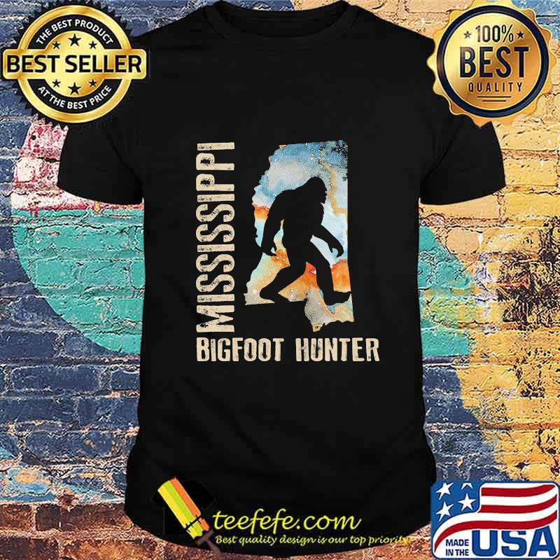 Mississippi bigfoot hunter sunset shirt