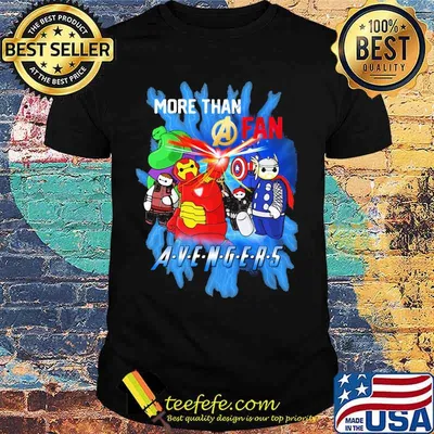 More than fan avengers shirt