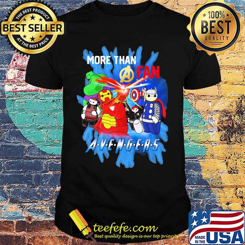 More than fan avengers shirt