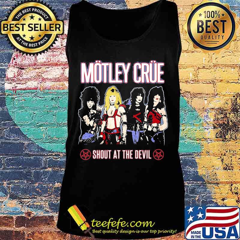 Motley crue band shout at the devil stars s Tank top Motley crue band shout at the devil stars s Tank top
