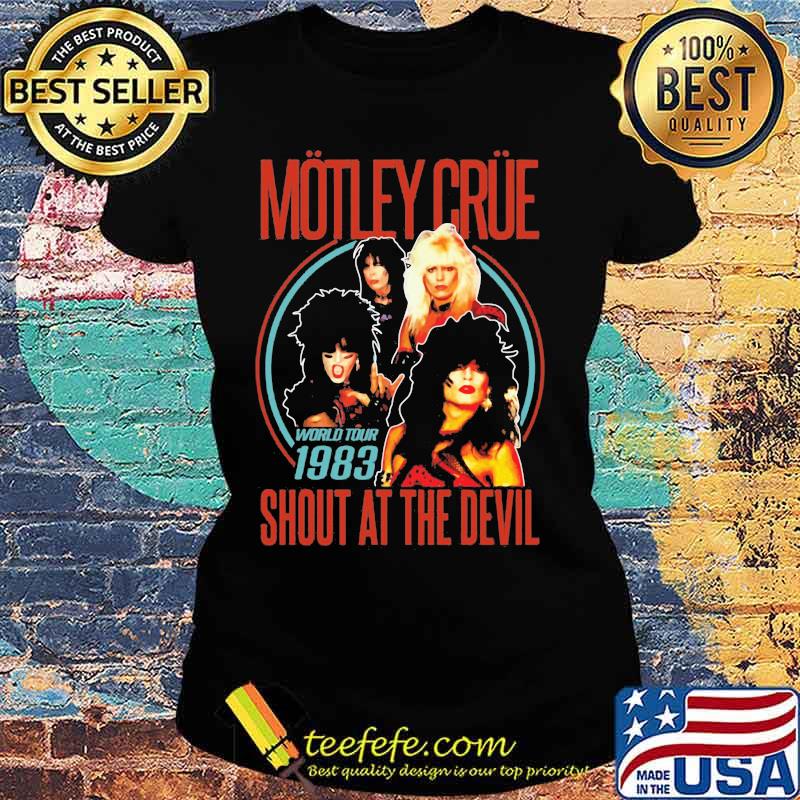 Motley crue shout at the devil s Ladies tee Motley crue shout at the devil s Ladies tee