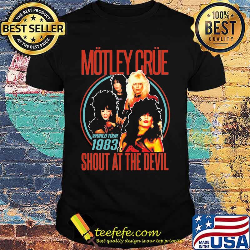 Motley crue shout at the devil shirt Motley crue shout at the devil shirt