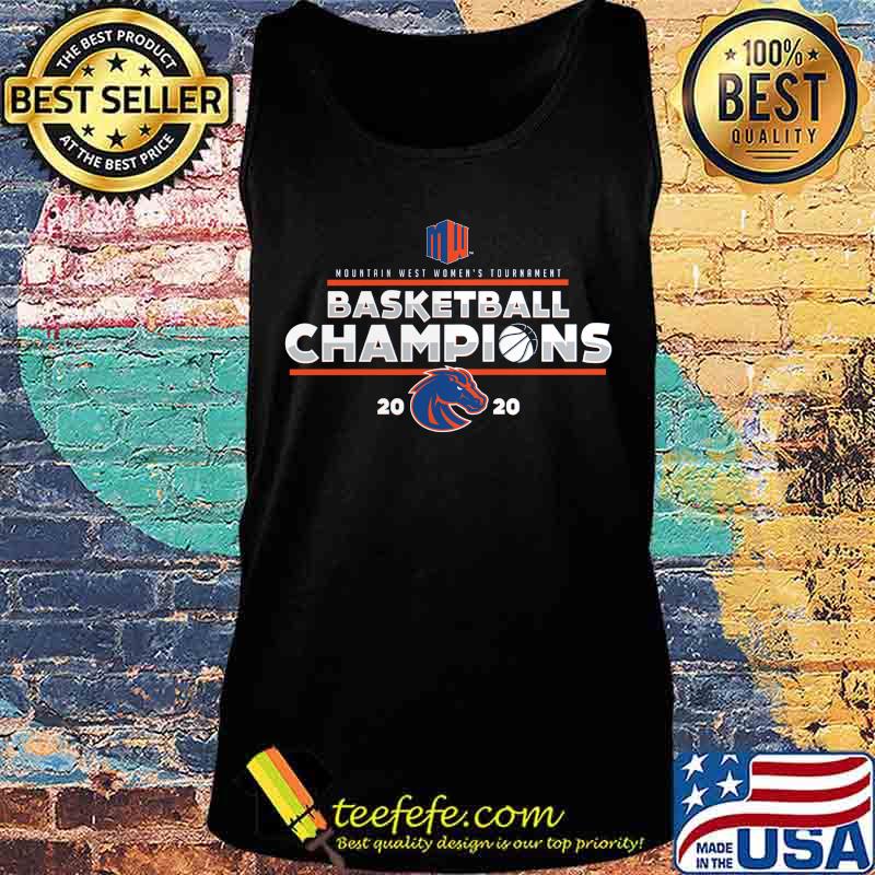Mountain west women's tournament basketball champions 2020 denver broncos s Tank top Mountain west women's tournament basketball champions 2020 denver broncos s Tank top