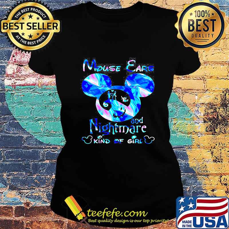 Mouse ears and nightmare kind of girl s Ladies tee Mouse ears and nightmare kind of girl s Ladies tee
