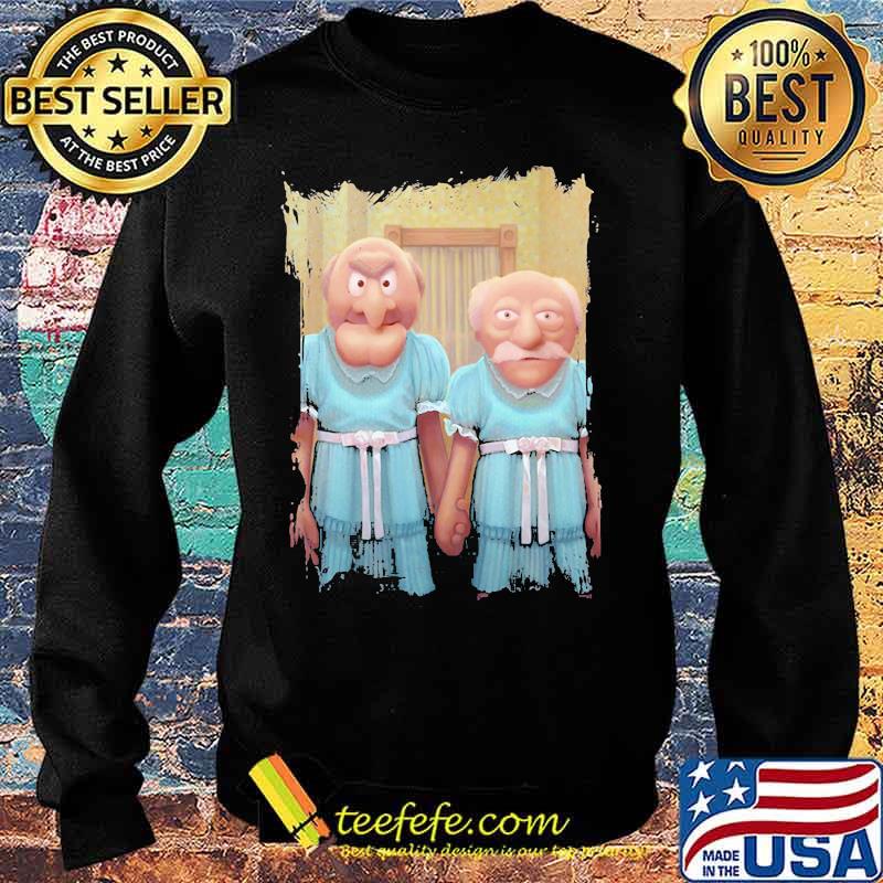 Muppet Maniac-Statler And Waldorf as the Grady Twins Shirt Sweater Muppet Maniac-Statler And Waldorf as the Grady Twins Shirt Sweater
