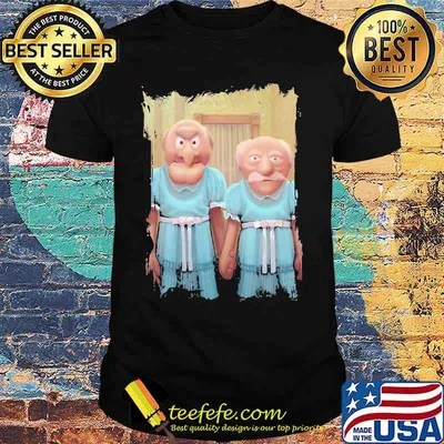 Muppet Maniac-Statler And Waldorf as the Grady Twins Shirt
