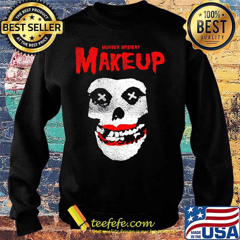 Murder mystery makeup skull s Sweater Murder mystery makeup skull s Sweater