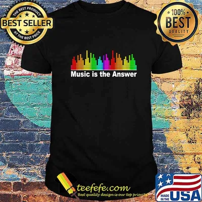 Music is the answer shirt