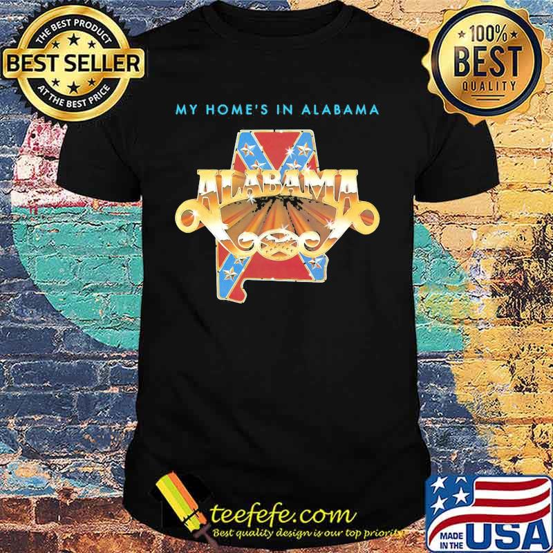 My home's in alabama british flag shirt