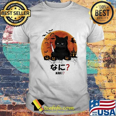 NANI CAT KILLER MOON HALLOWEEN SHIRT