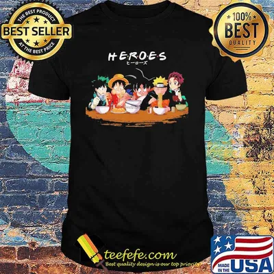 Naruto movie cartoon characters heroes shirt