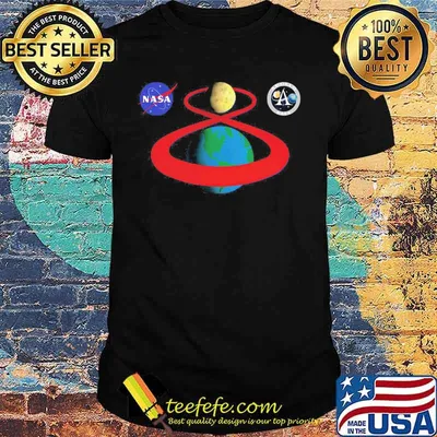 Nasa apollo 8 logo shirt