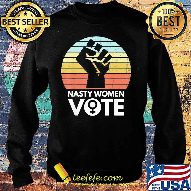 Nasty women vote biden harris 2020 black lives matter vintage retro s Sweater Nasty women vote biden harris 2020 black lives matter vintage retro s Sweater