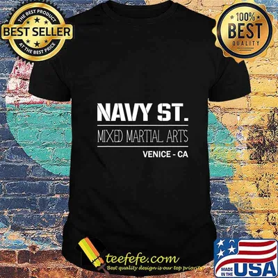 Navy st mixed martial arts venice ca 2020 black shirt