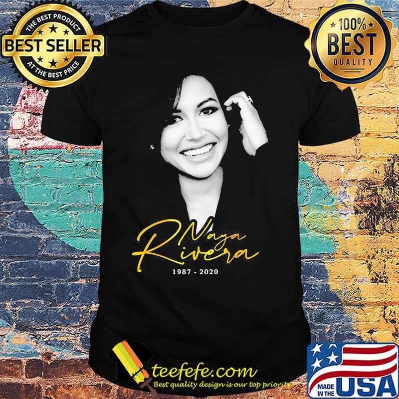 Naya rivera 1987 2020 signature shirt