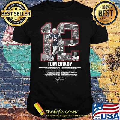 New england patriots 12 tom brady 2000 2020 thank you for the memories signatures shirt