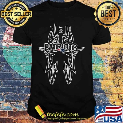 New england patriots football team logo shirt
