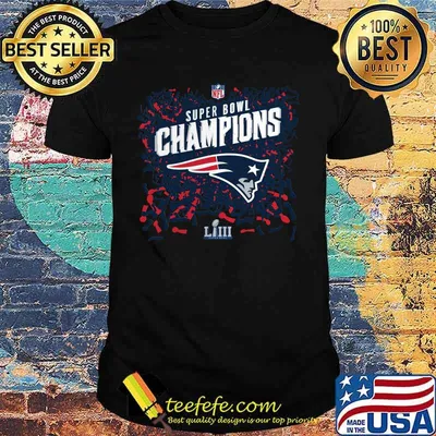 New england patriots super bowl champions shirt