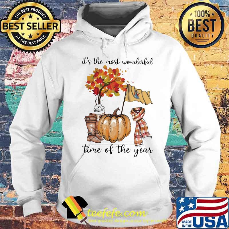 New jersey flag it's the most wonderful time of the year leaves s Hoodie New jersey flag it's the most wonderful time of the year leaves s Hoodie