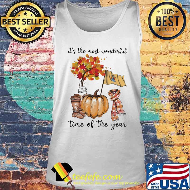 New jersey flag it's the most wonderful time of the year leaves s Tank top New jersey flag it's the most wonderful time of the year leaves s Tank top