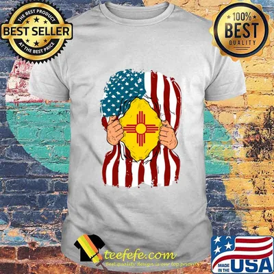 New Mexico Flag Inside Me Home State Pride American shirt