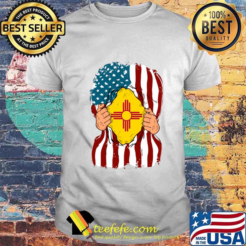 New Mexico Flag Inside Me Home State Pride American shirt