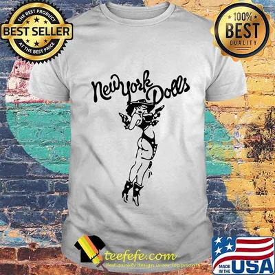 New york dolls band lady shirt