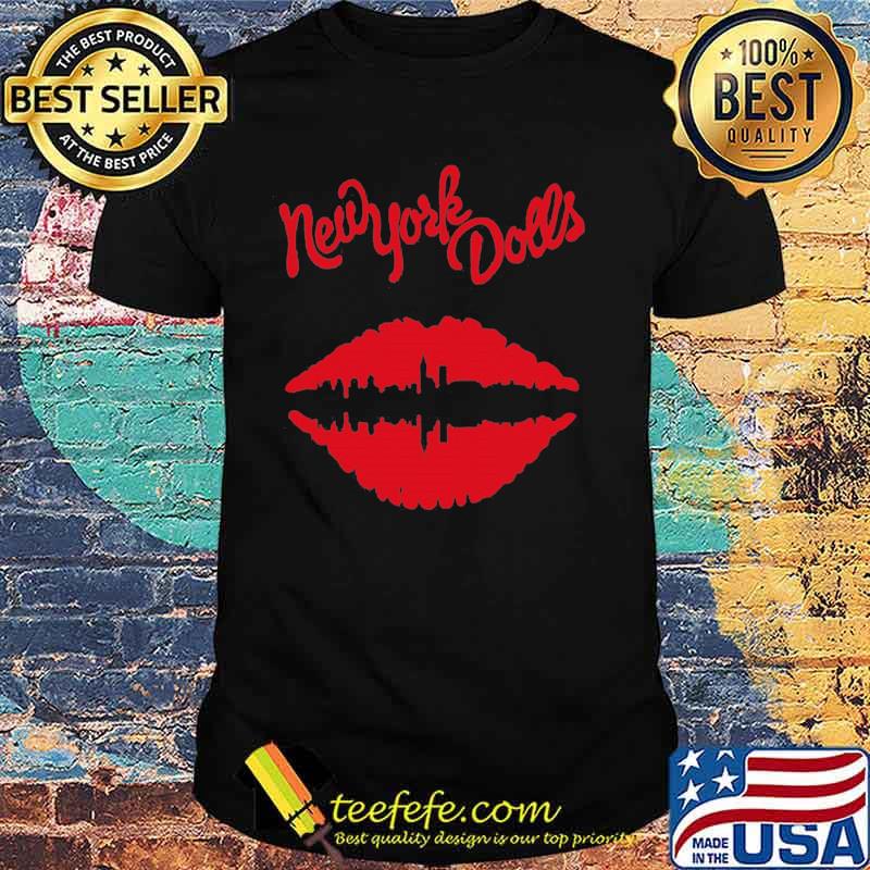 New york dolls band logo shirt