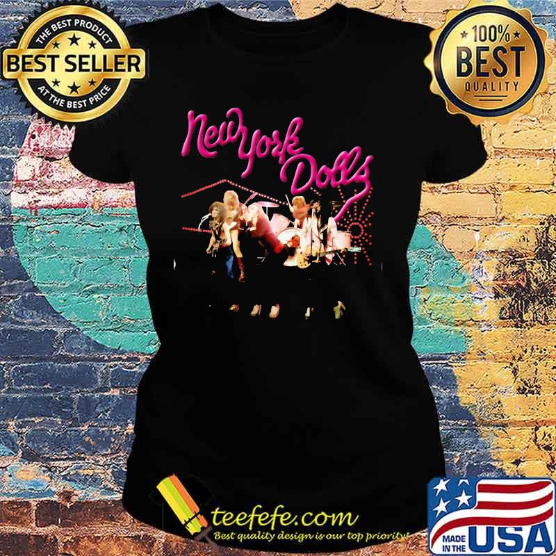New york dolls band members guitar s Ladies tee New york dolls band members guitar s Ladies tee