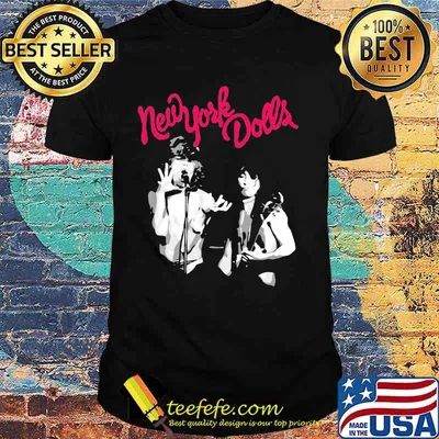 New york dolls band members shirt
