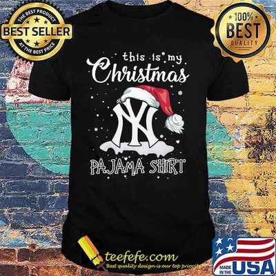 New york giants this is my christmas pajama shirt