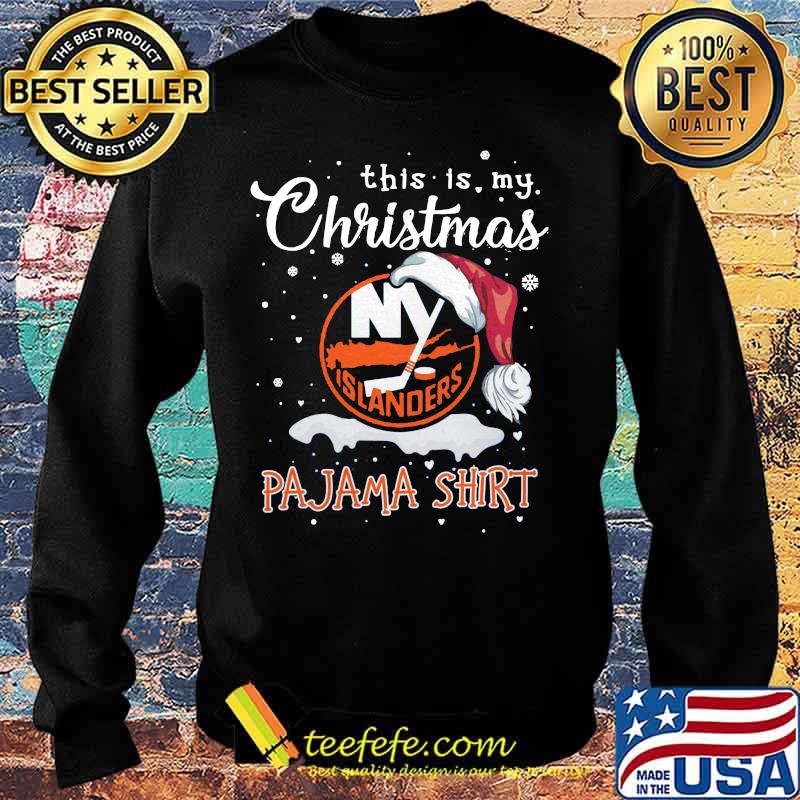 New york islanders this is my christmas pajama s Sweater New york islanders this is my christmas pajama s Sweater