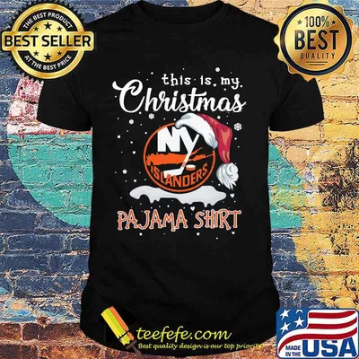 New york islanders this is my christmas pajama shirt