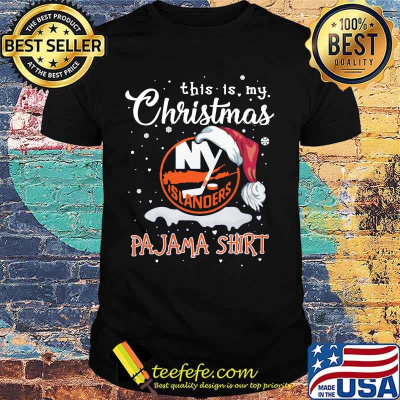 New york islanders this is my christmas pajama shirt New york islanders this is my christmas pajama shirt