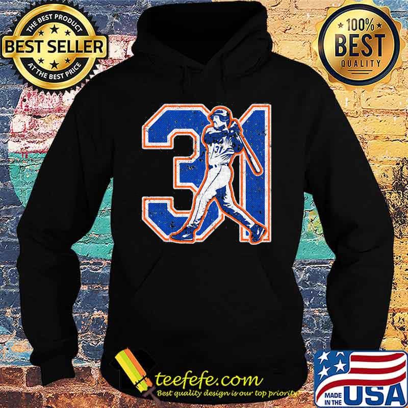 New york mets 31 mike piazza black s Hoodie New york mets 31 mike piazza black s Hoodie