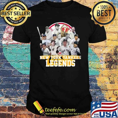 New york yankees baseball legends shirt